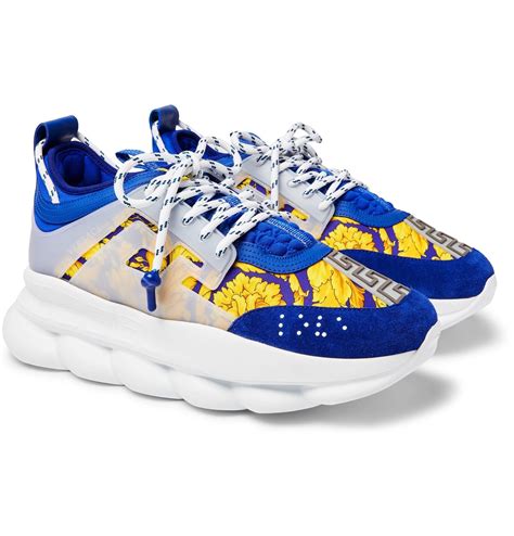 versace chain reaction sneakers|chain reaction sneakers versace men's.